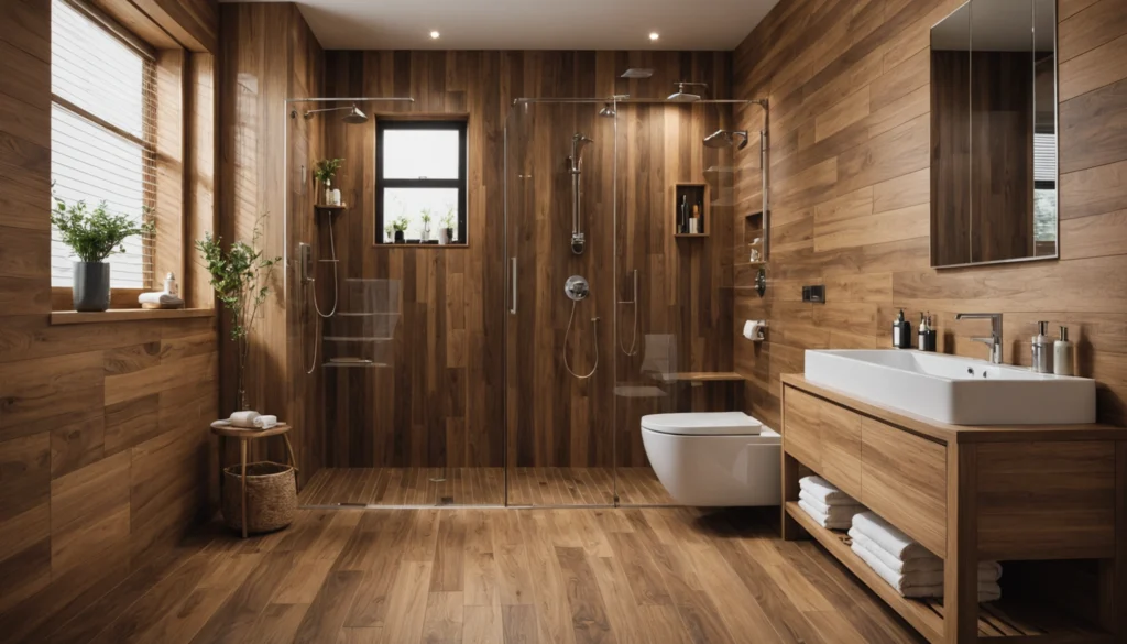 imitation bois carrelage bois salle de bain