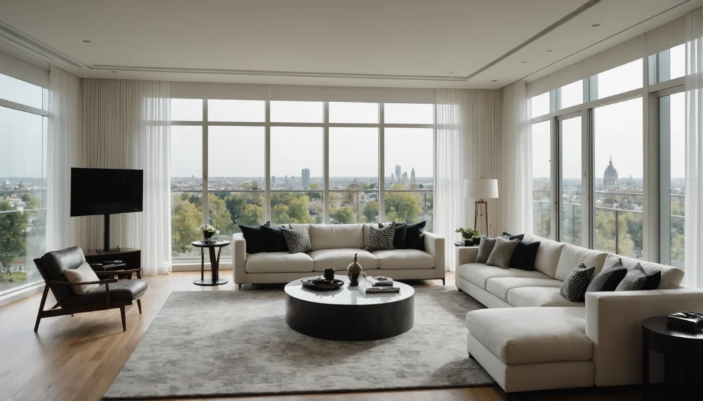 sichtschutz für bodentiefe fenster