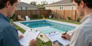 wie groß darf ein pool im garten sein