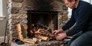 wie zündet man einen kamin an