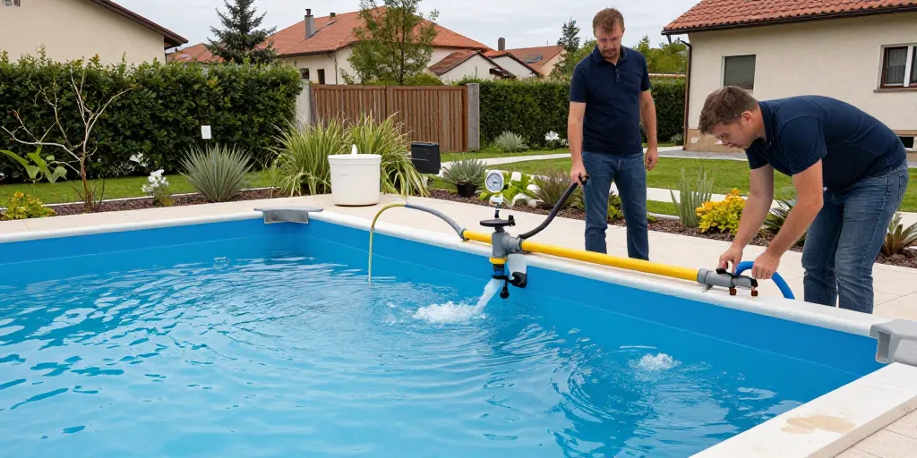 wann sollte ein gartenpool befüllt werden